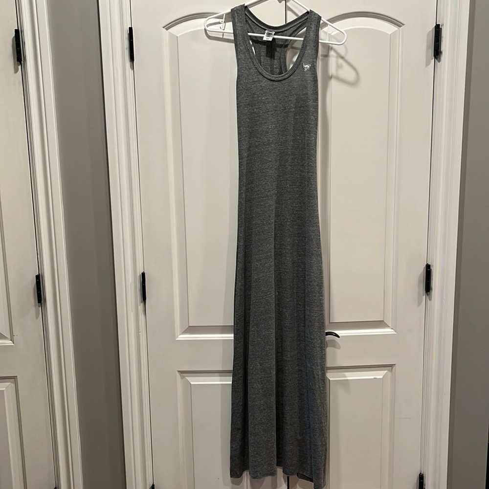 NWOT Gray Short’s Brewery / Brewing Company Maxi Dress, Small - Bellaire, MI